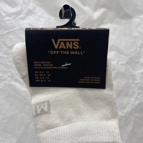 VANS. HALF CREW Socks 
HAUTEUR CHENLE CALCETIN DE MEDIA CAÑA
"OFF THE WALL"
1 pa - Picture 14 of 16